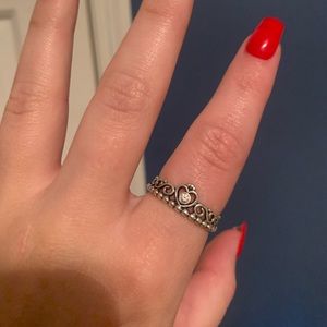 Pandora Princess Tiara Crown Ring